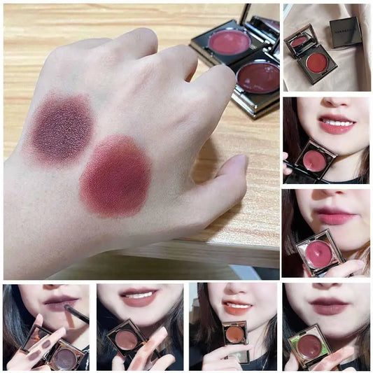 Monochrome Cassava Powder Blusher Mud Cream Natural Chinese Makeup Red Apply To Color Nude Blusher Makeup Easy Powder U6X2